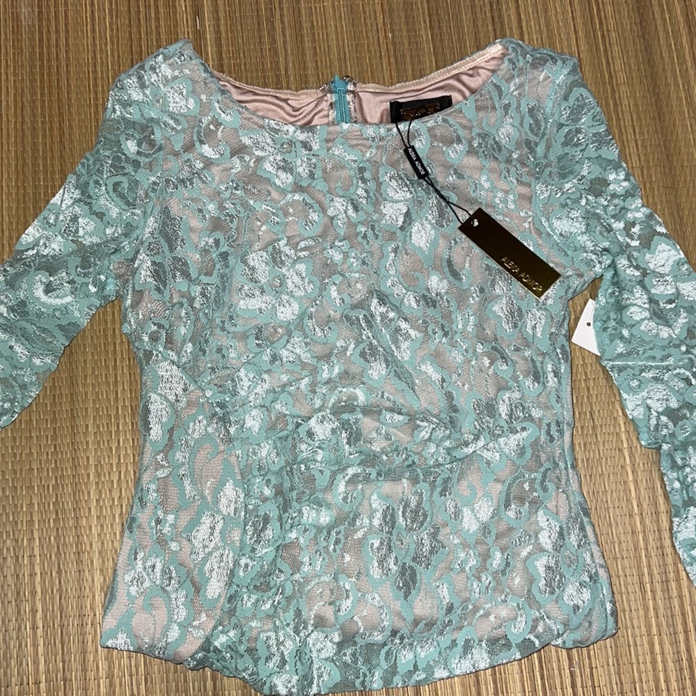 Alexia Admor Mint Lace Dress